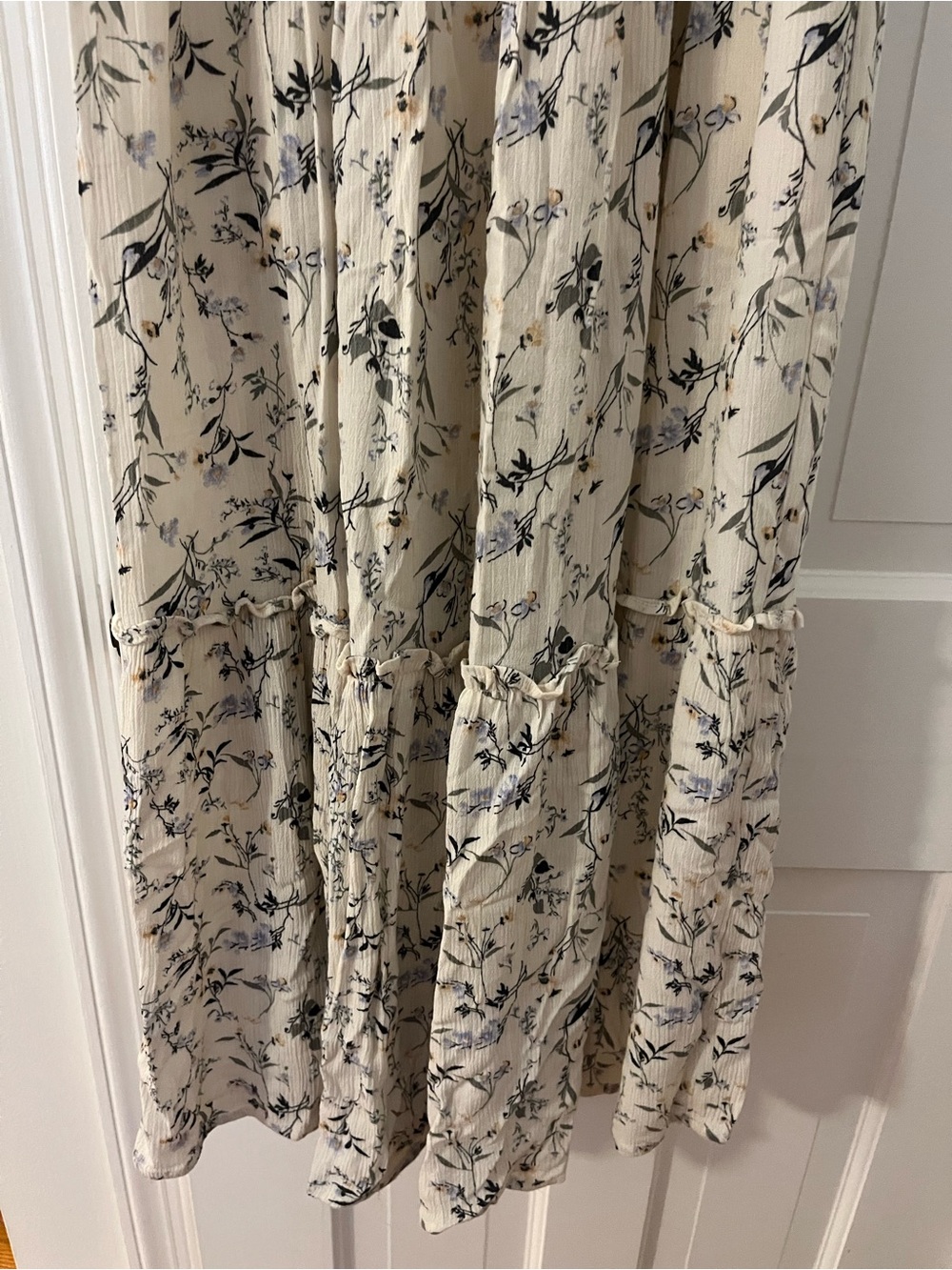 Floral Smocked Maxi Dress - Picture 4 of 7